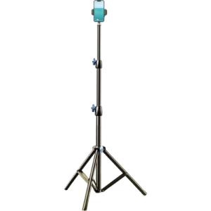 Штатив RTAKO RLD-001 1.7M Matte Carbon Steel Tripod Black (6975068278620)