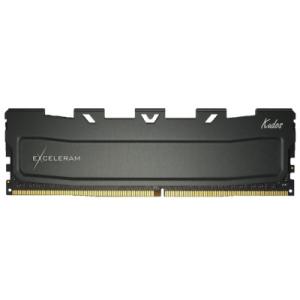 Модуль пам'яті для комп'ютера DDR4 8GB 3200 MHz Black Kudos eXceleram (EKBLACK4083222A)