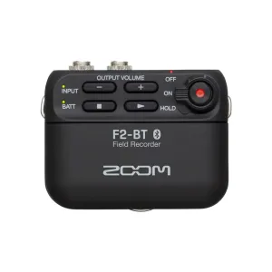 Цифровий диктофон Zoom F2-BT Black цифрова портативна студія (287179)