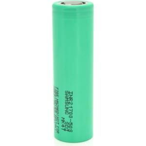 Аккумулятор 21700 5000mAh, 50A, 4.2/3.6/2.5V, Green Samsung (INR21700-50S / 32719)