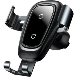 Універсальний автотримач Baseus Metal Gravity with technology Qi 10W (WXYL-B0A)