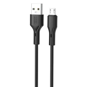 Дата кабель USB 2.0 AM to Micro 5P 1.0m black XO (NB230_M_Black)