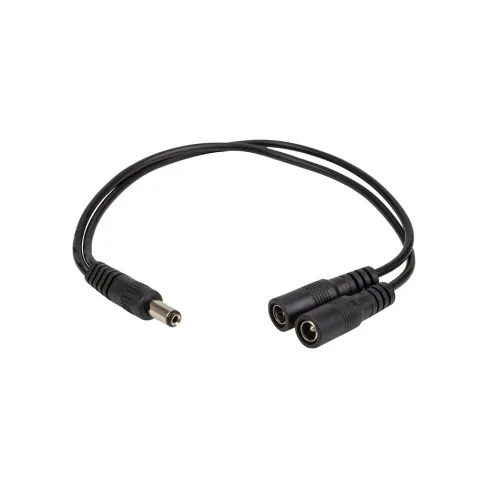 Кабель питания DC M to 2xDC F 5.5x2.1mm PowerPlant (CA914890)