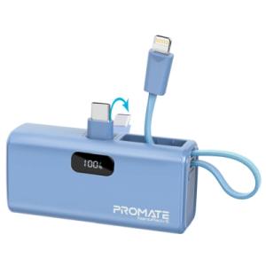Батарея универсальная Promate 5000mAh PD/20W (nanopack-5.navy)