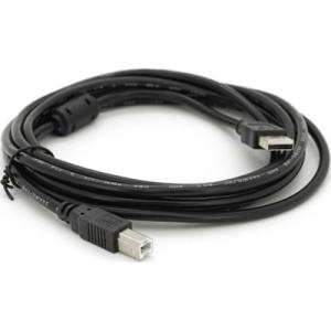 Кабель для принтера USB 2.0 AM/BM 3.0m ferrite black Voltronic (YT-AM/BM-3.0BB)