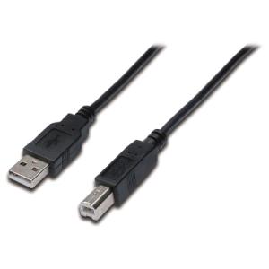 Кабель для принтера USB 2.0 AM/BM 3.0m Assmann (AK-300102-030-S)