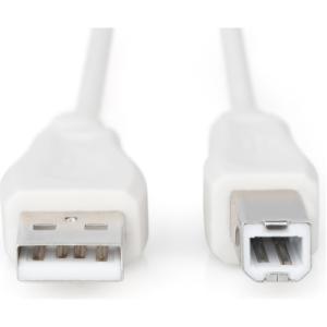 Кабель для принтера USB 2.0 AM/BM 3.0m Digitus (AK-300102-030-E)