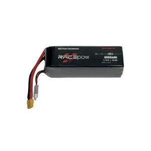 Аккумуляторный блок RacePow 6000mAh 6S 80C (6000mAh-6S-80C)