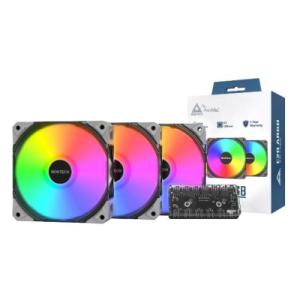 Кулер для корпуса MONTECH E28 ARGB 3 PACK (B)