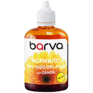 Чорнило Barva Canon PFI-1000/PFI-1700 100ml Y, pigment (C1700-977)