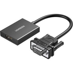 Перехідник VGA M to HDMI F CM513 black Ugreen (50945)