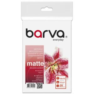 Фотопапір Barva 10x15, 220 g/m2, Everyday, Matte, double-sided, 20c (IP-BE220-384)