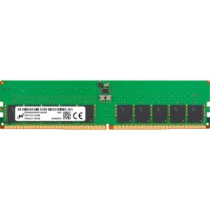 Модуль пам'яті для сервера Micron 32GB DDR5 ECC UDIMM 2Rx8 5600 CL46 (16Gbit) (Single Pack) (MTC20C2085S1EC56BR)