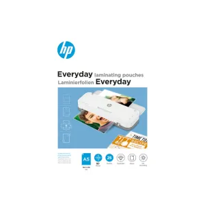 Пленка для ламинирования HP Everyday Laminating Pouches, A5, 80 Mic, 154 x 216, 25 pcs (9155) (838141)