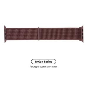Ремінець до смарт-годинника Armorstandart Nylon Band для Apple Watch 42 (Series 11-10)/41/40/38 Smoke Purple (ARM55850)