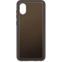 Чехол для мобильного телефона Samsung A03 Soft Clear Cover Black (EF-QA032TBEGRU)
