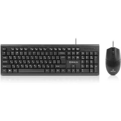Комплект REAL-EL Kit 511 USB Black (EL123100052)
