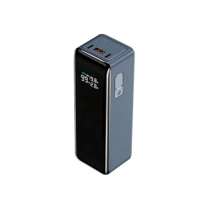 Батарея универсальная Atria 30000mAh PD/3.1/160W(Max)80W+80W, QC/3.0/22.5W, Blue (WPD-160SB)