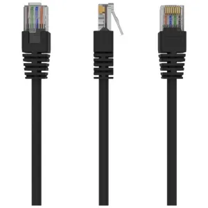 Патч-корд 1м Cablexpert (PP12-1M/BK)
