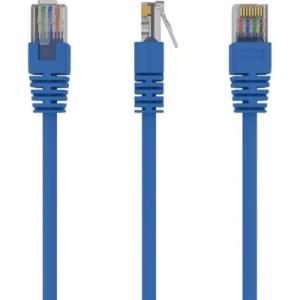 Патч-корд 0.5м, UTP, cat.5e, CCA, blue Cablexpert (PP12-0.5M/B)