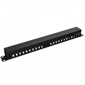 Кабельный организатор 19" 1U перфорированный, 44мм Kingda (KD-CM-10)