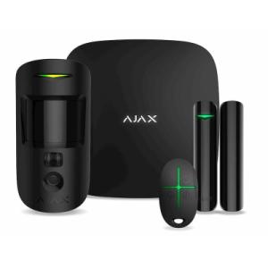 Комплект охоронної сигналізації Ajax StarterKit Cam HDR black