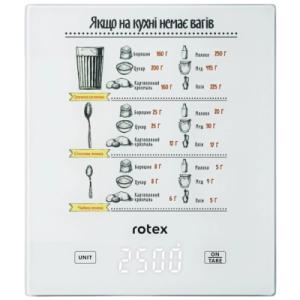 Весы кухонные Rotex RSK15-W