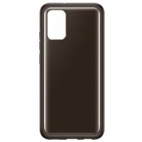 Чехол для мобильного телефона Samsung Soft Clear Cover Galaxy A02s (A025) Black (EF-QA025TBEGRU)