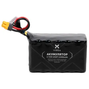 Аккумуляторный блок Vinga Li-Ion 12S2P 11000mAh з балансувальним дротом (V12S2P-11000MAH)