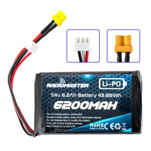Акумуляторний блок RadioMaster 6200mah 2S Lipo Transmitter Battery (HP0157.BATT-6200-2S)