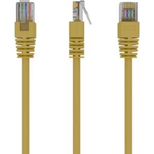 Патч-корд 0.25м Cablexpert (PP12-0.25M/Y)