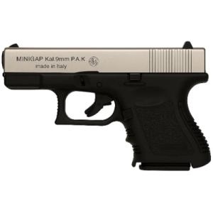 Стартовий пістолет Bruni Mini Gap Nikel cal.9 PAK (1100N)