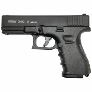 Стартовый пистолет Retay G 19C Black (X614209B19)