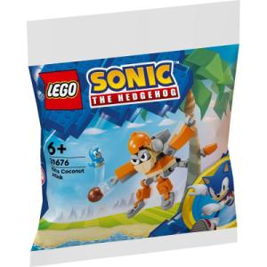 Конструктор LEGO Sonic Кокосовая атака Кики (30676)