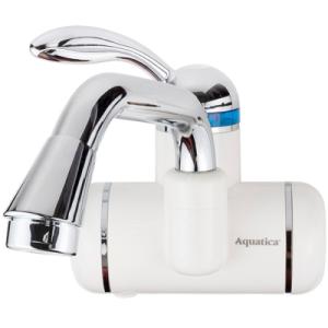 Проточний водонагрівач AQUATICA LZ 3.0кВт 0.4-5бар для рако (LZ-6A211W)