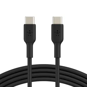 Дата кабель USB-С - USB-С, PVC, 1m, black Belkin (CAB003BT1MBK)