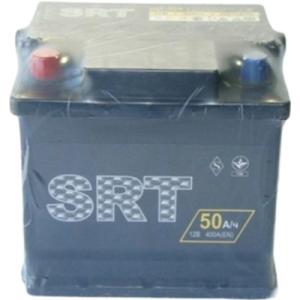 Аккумулятор автомобильный SRT 6СТ-50АЗ (0) (-/+) (L1) 400А 12V (E)