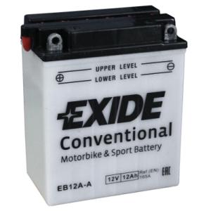 Аккумулятор автомобильный EXIDE CONVENTIONAL 12Ah (+/-) (165EN) (EB12A-A)