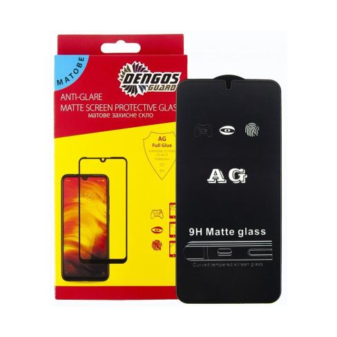 Скло захисне Dengos Full Glue Matte Samsung Galaxy A14/M14 (black) (TGFG-MATT-43)