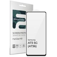 Стекло защитное Armorstandart Full Glue HD Samsung A73 5G (A736) Black (ARM66047)