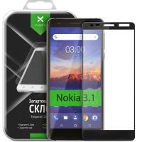 Скло захисне Vinga для Nokia 3.1 Black (VTPGS-N31B)