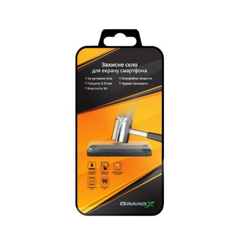 Скло захисне Grand-X для Motorola Moto G4 (XT1622) Full Screen Black