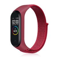 Ремінець до фітнес браслета BeCover Nylon Style для Xiaomi Mi Smart Band 7 Red (707670)