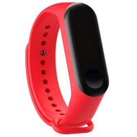 Ремінець до фітнес браслета BeCover Silicone для Xiaomi Mi Band 3/4 Red (704648)