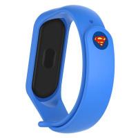 Ремінець до фітнес браслета Armorstandart Superhero Edition for Xiaomi Mi Band 4/3 Superman Blue (ARM55071)