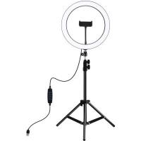 Набір блогера Puluz Ring USB LED lamp 11.8"+ tripod 1.1m (PKT3056B)