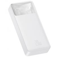 Батарея універсальна Baseus Bipow 20000mAh, PD/20W, QC3.0/USB-C, 2*USB-A/3A(max.), white (PPDML-M02)