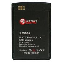 Акумуляторна батарея Extradigital LG KG800 (1050 mAh) (DV00DV6044)