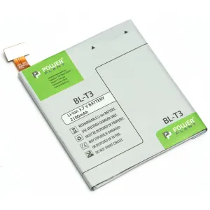 Аккумуляторная батарея PowerPlant LG BL-T3 (F100, F100L, F100S) 2100mAh (DV00DV6292)