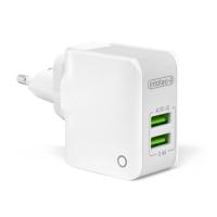 Зарядний пристрій Intaleo TCA242 (2USB2,4A) (white) (1283126477492)